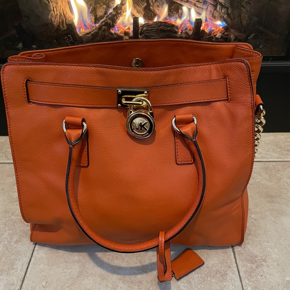 Used Michael Kors Hamilton Tote